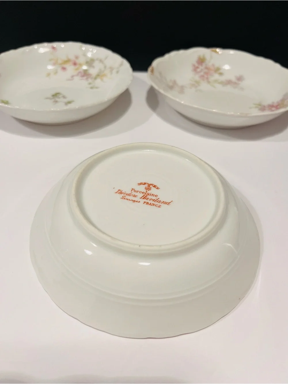 Haviland Limoges set four